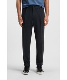 【新品未使用】HUGO BOSS ヒューゴボス　テーパードフィットパンツ HUGO BOSS（ヒューゴ・ボス） パンツ メンズ アクティブ ストレッチ