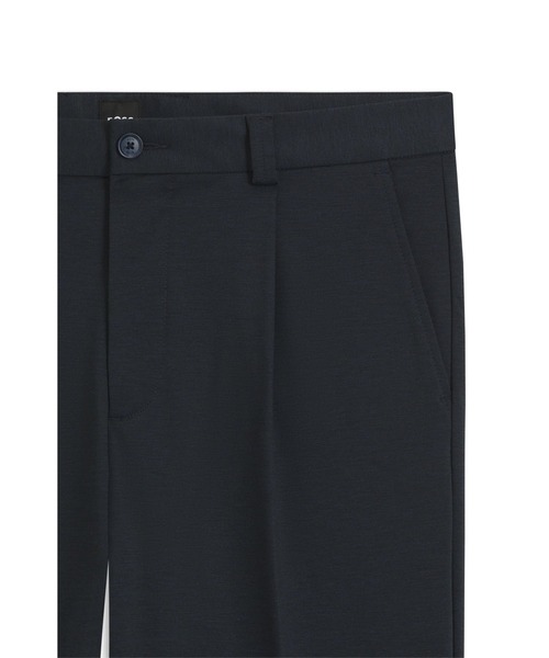BOSS（ボス）の「テーパードフィットパンツ メランジ ストレッチツイル（その他パンツ・メンズ・ダークブルー・52/44/46/50/54/48/56）」の5枚目の写真