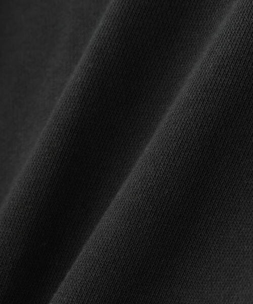 WHITELAND（ホワイトランド）の「WHITELAND/ホワイトランド/OVER SIZE CREW SWEAT（スウェット・メンズ・ブラック/アイボリー・F）」の11枚目の写真