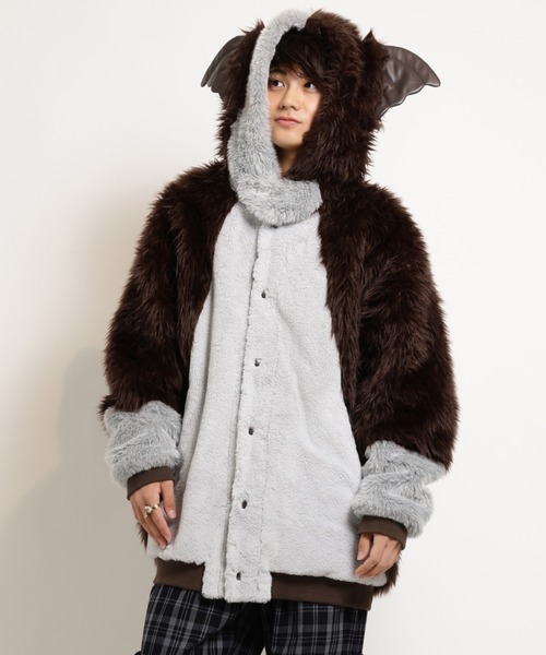 MILKBOY（ミルクボーイ）の「BAT EAR コート（その他アウター・レディース・A・FREE）」の2枚目の写真