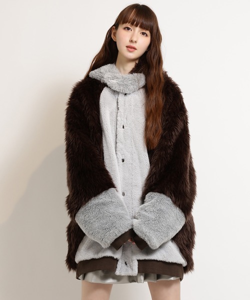 MILKBOY（ミルクボーイ）の「BAT EAR コート（その他アウター・レディース・A・FREE）」の6枚目の写真