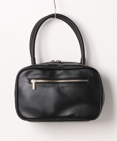 REDYAZEL（レディアゼル）の「スクエアボストンバック（ショルダーバッグ・レディース・キャメル/カーキ/ブラウン系その他/ブラック・FREE）」の5枚目の写真