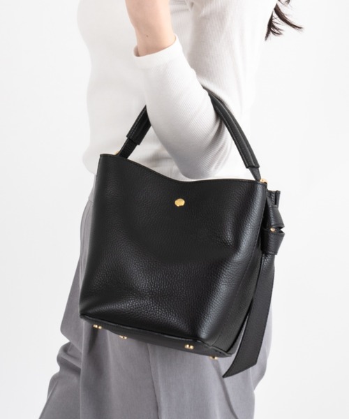Rivel(リヴェル)の「【ANTONELLO MASI/アントネッロマージ】ショルダーバッグ ハンドバッグ イタリア製(ショルダーバッグ・レディース・ブラック・FREE)」の12枚目の写真