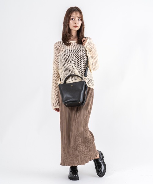 Rivel(リヴェル)の「【ANTONELLO MASI/アントネッロマージ】ショルダーバッグ ハンドバッグ イタリア製(ショルダーバッグ・レディース・ブラック・FREE)」の21枚目の写真