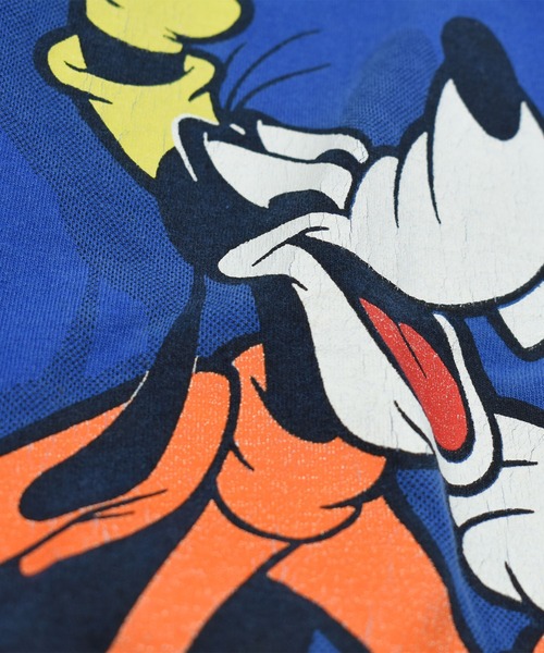 DISNEY VINTAGE（ディズニーヴィンテージ）の「【USED】90’s Velva Sheen “Disney/Goofy” キャラクター Tシャツ USA製（Tシャツ/カットソー・メンズ・ブルー・X-LARGE）」の4枚目の写真