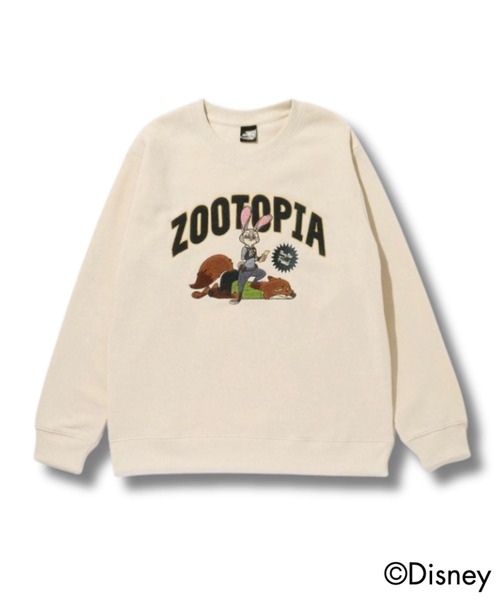 【NOA】 ズートピア Disney ズートピア ニック＆ジュディ裏起毛トレーナー（スウェット