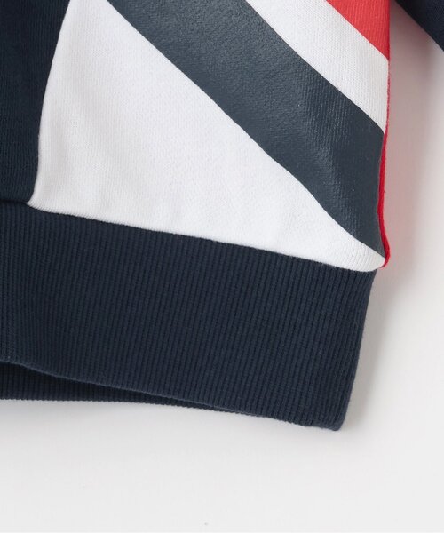 XLARGE KIDS（エクストララージキッズ）の「カラーブロックハーフジップトレーナー（スウェット・キッズ・イエロー/レッド・120cm/140cm/130cm/90cm/100cm/110cm）」の6枚目の写真