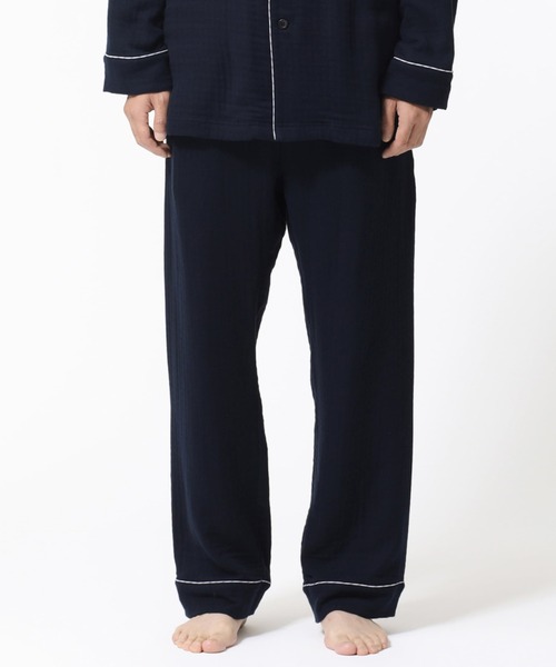 BAKUNE パジャマ ガーゼ ロングパンツ（ルームウェア/パジャマ