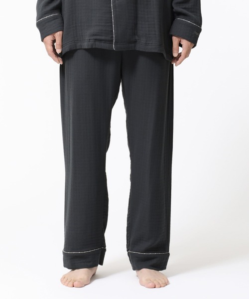 BAKUNE パジャマ ガーゼ ロングパンツ（ルームウェア/パジャマ