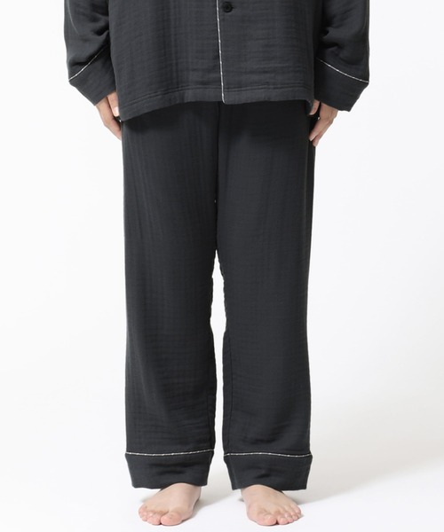 BAKUNE パジャマ ガーゼ ロングパンツ（ルームウェア/パジャマ