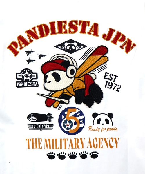 PANDIESTA（パンディエスタ）の「モスキートパンダロンT(M2)（Tシャツ/カットソー・メンズ・ホワイト/ブラック・M/L/XL/XXL）」の13枚目の写真