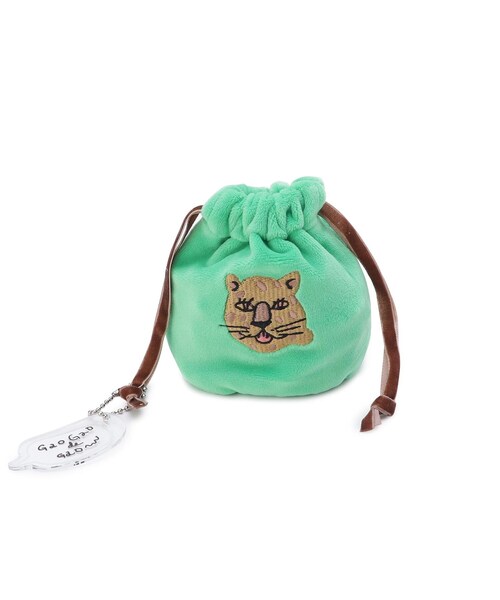 one'sterrace（ワンズテラス）の「くせ強 飴チャン巾着（その他・レディース・グリーン系その他6・99）」の2枚目の写真