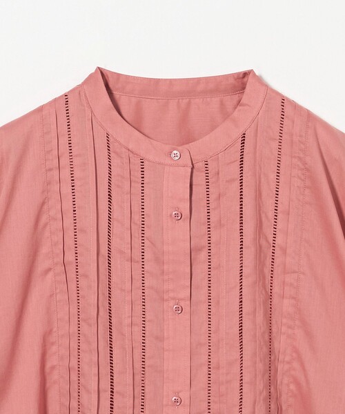 A DAY IN THE LIFE UNITED ARROWS(アデイインザライフユナイテッドアローズ)の「コットン ピンタックレース ブラウス <A DAY IN THE LIFE>(シャツ/ブラウス・レディース・その他1/オレンジ・FREE)」の8枚目の写真