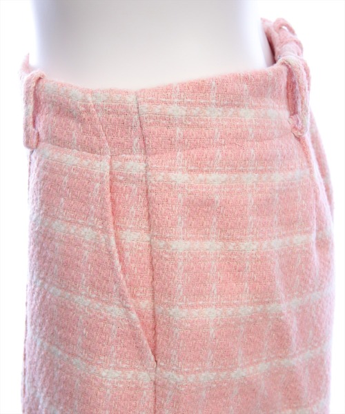 clear（クリア）の「ツイードチュニック＆ショートパンツセット[大人 フェミニン 上品]（チュニック・レディース・オフホワイト/ベージュ/ピンク・S/M）」の17枚目の写真