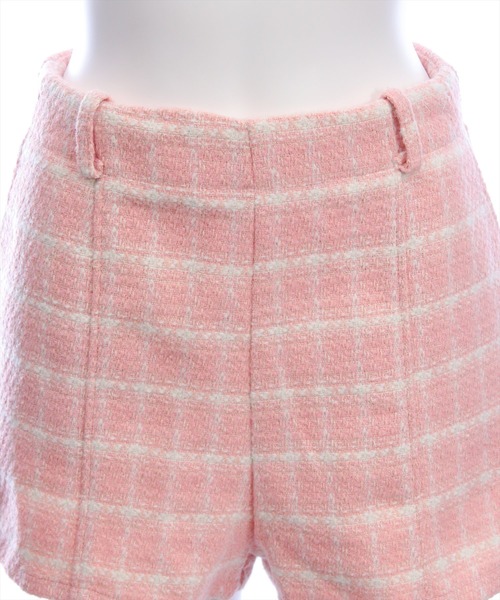 clear（クリア）の「ツイードチュニック＆ショートパンツセット[大人 フェミニン 上品]（チュニック・レディース・オフホワイト/ベージュ/ピンク・S/M）」の18枚目の写真