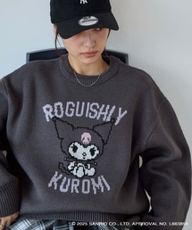 【Sanrio characters/サンリオキャラクターズ】別注 アソートデザイン オーバーサイズ ニットプルオーバー