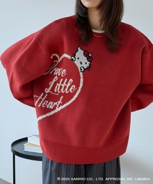 【Sanrio characters/サンリオキャラクターズ】別注 アソートデザイン オーバーサイズ ニットプルオーバー