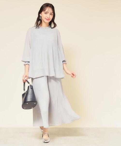 大人気／セットアップ可】プリーツパンツ（その他パンツ）｜Sunauna