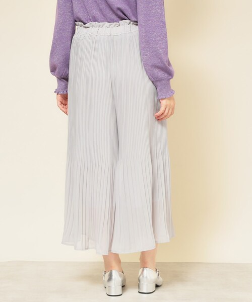 Sunauna(スーナウーナ)の「【大人気/セットアップ可】プリーツパンツ(その他パンツ・レディース・ネイビー/グレー・36/38/40)」の18枚目の写真