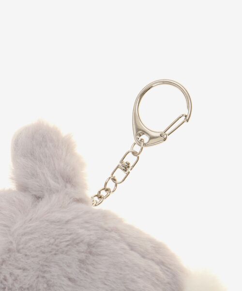 MAJESTIC LEGON(マジェスティックレゴン)の「ラビットキーチャーム(キーホルダー・レディース・オフホワイト/ライトグレー/ホワイト系その他/A/ベージュ/ホワイト系その他2・FREE)」の21枚目の写真