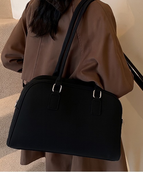 セール】【 Jelly moo / ジェリームー 】 ベルベットタッチ ボストン