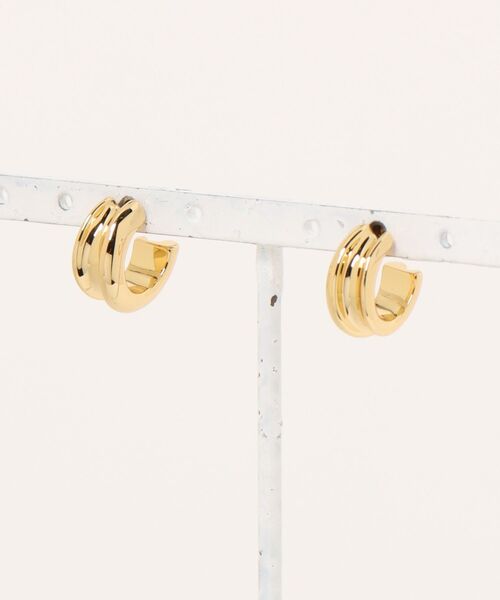 JENNYBIRD(ジェニーバード)の「【JENNY BIRD/ジェニーバード】フープピアス Mini Lennon Hoops(ピアス(両耳用)・レディース・ゴールド/シルバー・FREE)」の17枚目の写真