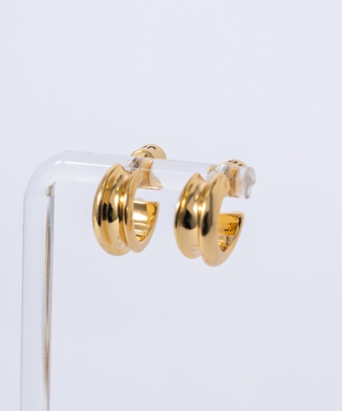 JENNYBIRD(ジェニーバード)の「【JENNY BIRD/ジェニーバード】フープピアス Mini Lennon Hoops(ピアス(両耳用)・レディース・ゴールド/シルバー・FREE)」の21枚目の写真