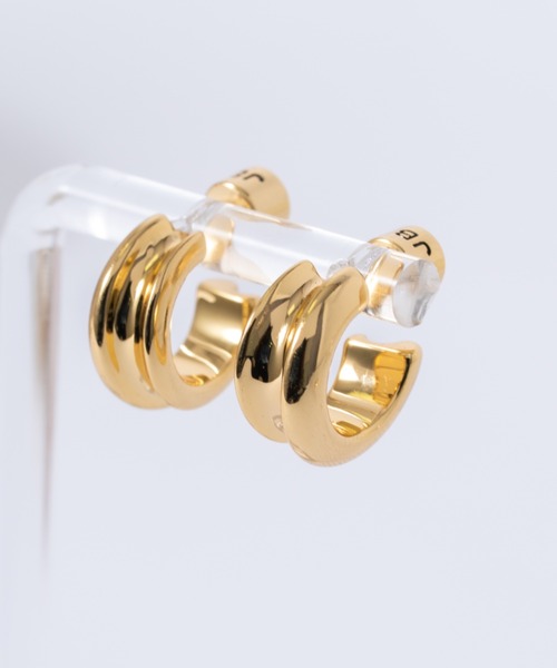 JENNYBIRD(ジェニーバード)の「【JENNY BIRD/ジェニーバード】フープピアス Mini Lennon Hoops(ピアス(両耳用)・レディース・ゴールド/シルバー・FREE)」の22枚目の写真