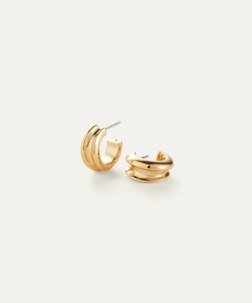 JENNYBIRD(ジェニーバード)の「【JENNY BIRD/ジェニーバード】フープピアス Mini Lennon Hoops(ピアス(両耳用)・レディース・ゴールド/シルバー・FREE)」の18枚目の写真
