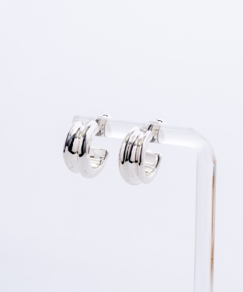 JENNYBIRD(ジェニーバード)の「【JENNY BIRD/ジェニーバード】フープピアス Mini Lennon Hoops(ピアス(両耳用)・レディース・ゴールド/シルバー・FREE)」の10枚目の写真