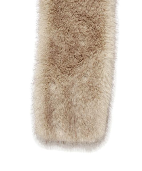 SNIDEL（スナイデル）の「ファーティペット（ストール/ショール・レディース・アイボリー/カーキ/グレー・F）」の9枚目の写真