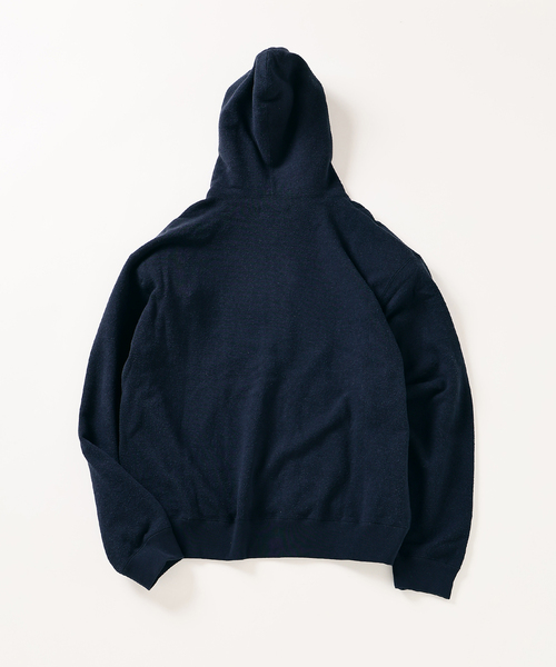 EDIFICE（エディフィス）の「E. TanC (タンク) SWEAT ZIP FOODIE（パーカー・メンズ・ネイビー・MEDIUM/LARGE）」の2枚目の写真