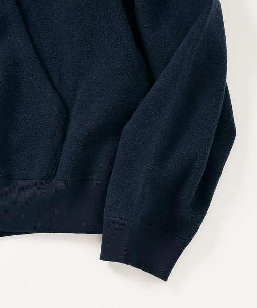 EDIFICE（エディフィス）の「E. TanC (タンク) SWEAT ZIP FOODIE（パーカー・メンズ・ネイビー・MEDIUM/LARGE）」の4枚目の写真