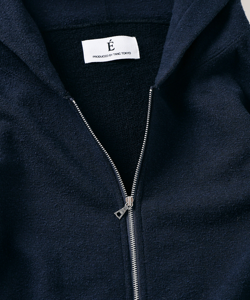 EDIFICE（エディフィス）の「E. TanC (タンク) SWEAT ZIP FOODIE（パーカー・メンズ・ネイビー・MEDIUM/LARGE）」の5枚目の写真