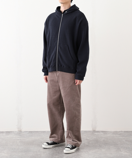 EDIFICE（エディフィス）の「E. TanC (タンク) SWEAT ZIP FOODIE（パーカー・メンズ・ネイビー・MEDIUM/LARGE）」の12枚目の写真