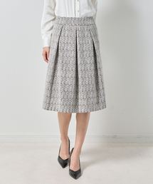 NARACAMICIE | 【NARACAMICIE】ツィードタックフレアスカート(スカート)