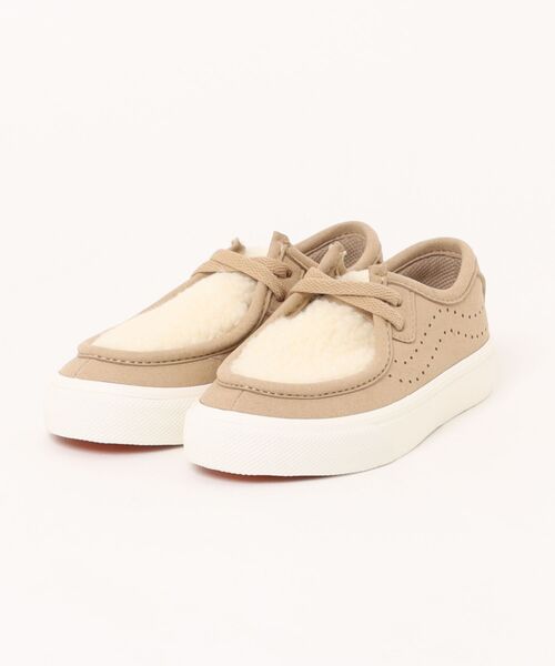 VANS(バンズ)の「VANS ヴァンズ 17-22 CARVER カーバー V398K BOA SAND/BOA(スニーカー・キッズ・ブラウン・17/18/19/20/21/22.0cm)」の1枚目の写真