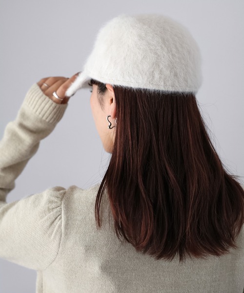 Riberry（リベリー）の「シャギーファーキャップ（キャップ・レディース・アイボリー/グレー/ブラック・FREE）」の7枚目の写真