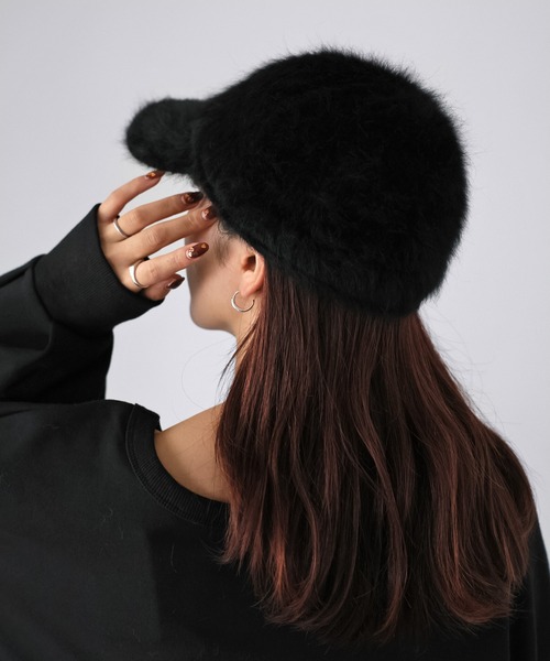 Riberry（リベリー）の「シャギーファーキャップ（キャップ・レディース・アイボリー/グレー/ブラック・FREE）」の11枚目の写真