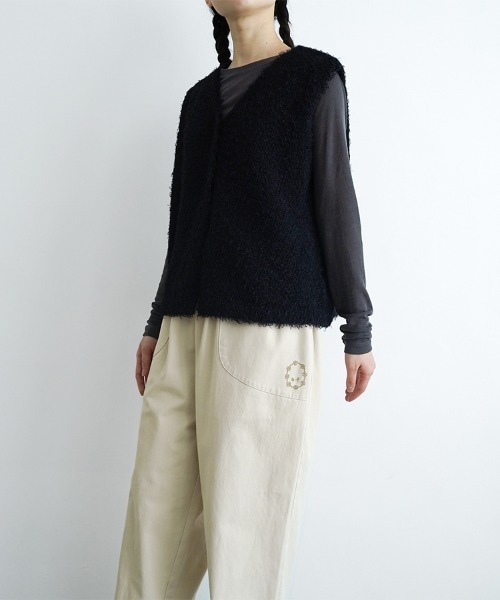 セール】オオカミと手紙に添えたドライフラワー“とおし”（その他パンツ