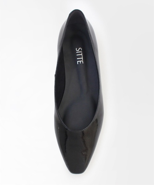 SITTE(シッテ)の「【SITTE】プレーンパンプス(パンプス・レディース・ブラック系・23.5cm/24.0cm/24.5cm/23.0cm)」の4枚目の写真