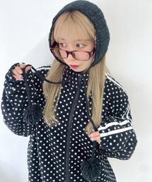 WEGO/ポンポン付きイヤーマフ