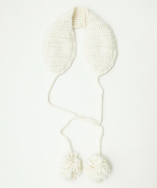 WEGO（ウィゴー）の「WEGO/ポンポン付きイヤーマフ（イヤーマフ・レディース・ワイン/グレー/ホワイト/ブラック・FREE）」の10枚目の写真