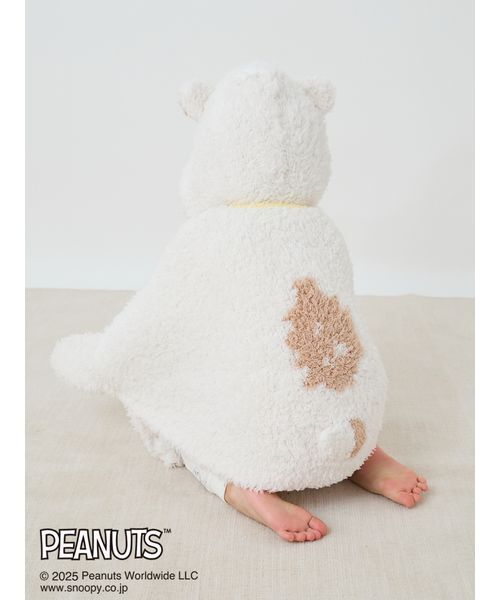 gelato pique(ジェラートピケ)の「【PEANUTS PUPPIES】【BABY】アンディポンチョ(その他ベビーウェア・キッズ・ベージュ・80)」の4枚目の写真