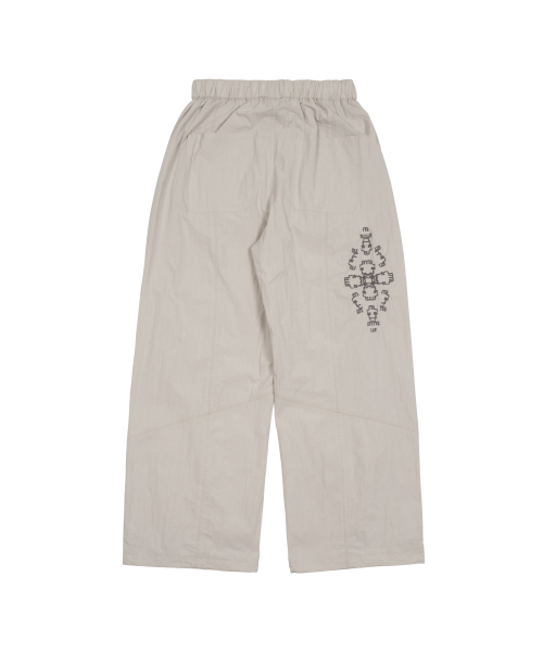 THECOLDESTMOMENT(ザコールデストモーメント)の「TCM ethnic nylon pants (ivory)(その他パンツ・メンズ・その他・SMALL/MEDIUM/LARGE)」の4枚目の写真