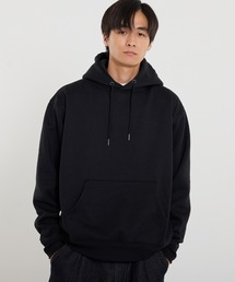 ポリエステル裏起毛ベーシックプルパーカー