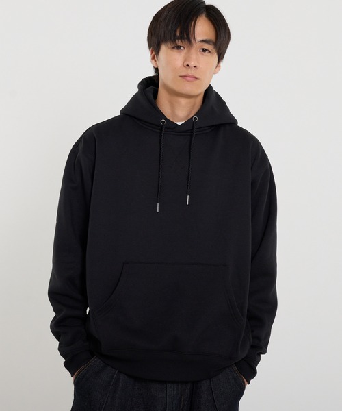 ポリエステル裏起毛ベーシックプルパーカー（パーカー）｜coca（coca