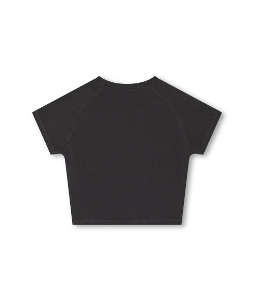 MOAA(モア)の「パネル シーム クロップ ティー (チャコール)(Tシャツ/カットソー・レディース・その他・SMALL/MEDIUM)」の3枚目の写真
