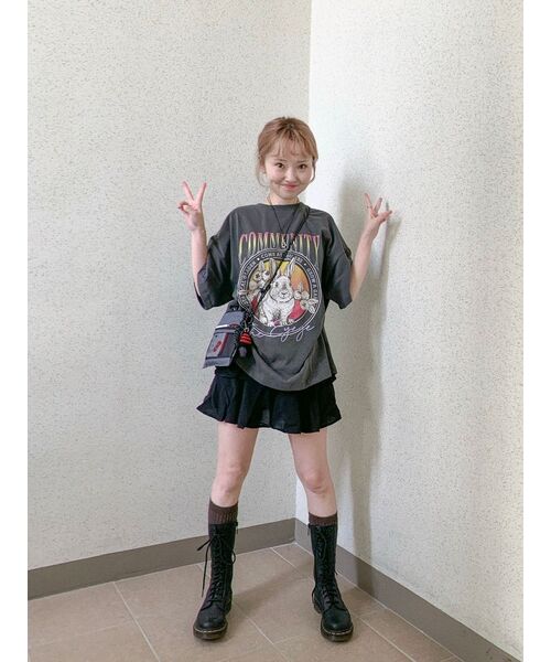 MUSINSA STANDARD（ムシンサスタンダード）の「コーデュラミニサコッシュ [ミディアムグレー]（メッセンジャーバッグ・レディース・その他・FREE）」の14枚目の写真