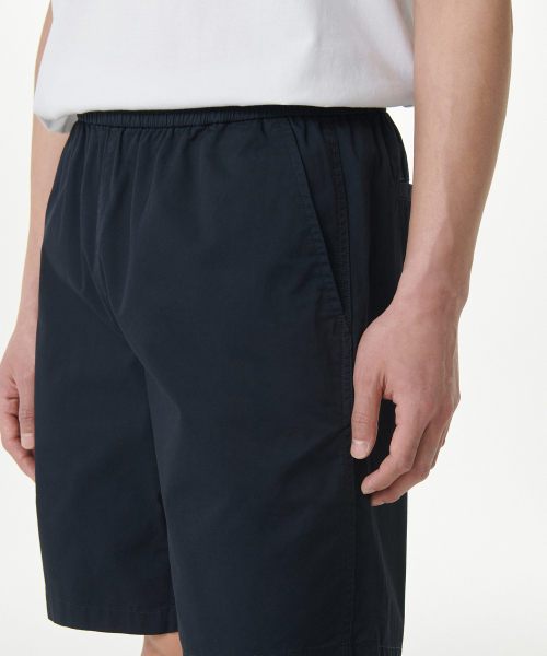 MUSINSA STANDARD（ムシンサスタンダード）の「コットンバンディングショーツ [ネイビー]（その他パンツ・メンズ・その他・38/36/34/32/30/26/28）」の5枚目の写真